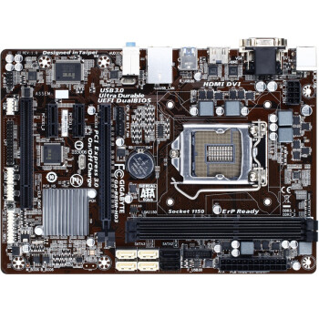 技嘉（GIGABYTE） B85M-HD3主板 (Intel B85/LGA 1150)