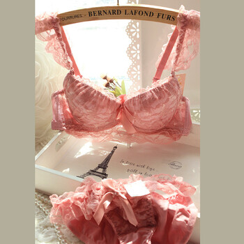 女士内衣<em>文胸</em>日系蕾丝公主飞袖雕花性感可爱少