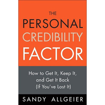 【预订】The Personal Credibility Factor: 