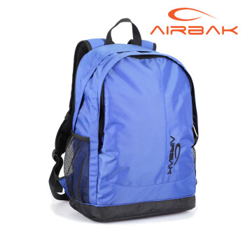 AIRBAK 减负气囊休闲娱乐时尚背包 双肩 电脑 书包大中学生 潮人 蓝色