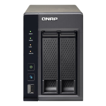 威联通（QNAP） TS-269L升级版 两盘位网络存储 双核2.13GHz 1GB DDR3 USB3.0