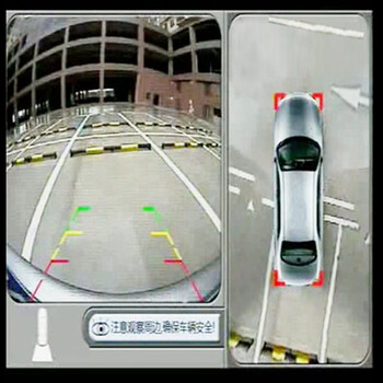 亿车安行车记录仪Q9 <em>360度全景</em>倒车影像无缝