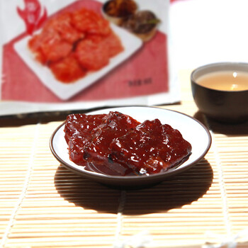 厦门特产零食 黄金香肉脯肉干 孜然味80g*2包 中华老字号 促销