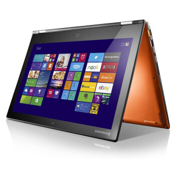 联想（Lenovo） Yoga13 II-Pro 13.3英寸触控超极本 （i5-4200U 4G 128G固态硬盘 摄像头 蓝牙 Win8）日光橙