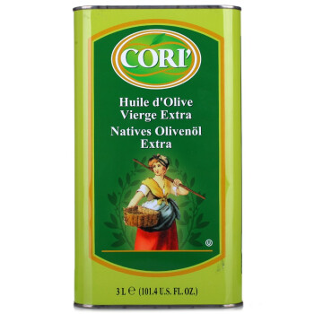 CORI  高利斯 特级初榨橄榄油3L