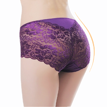 性感<em>女士莫代尔内裤</em> 蕾丝<em>内裤</em> 不同颜色3条装