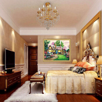 晟旎尚品 DIY数字油画童话小屋 40*50cm