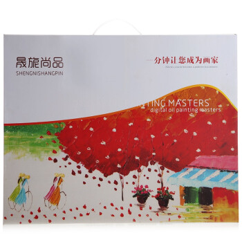 晟旎尚品 DIY数字油画童话小屋 40*50cm