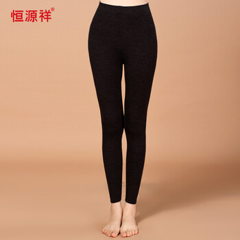 恒源祥正品<em>棉裤女秋冬</em>打底裤保暖外穿紧身韩版