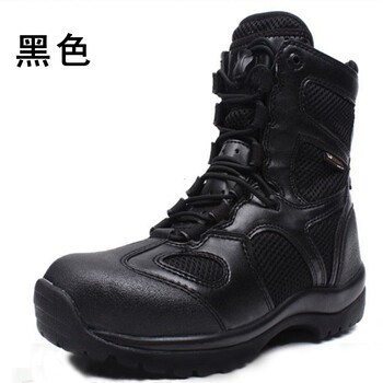 美军特种兵作战靴 黑鹰军靴男飞行户外鞋沙漠