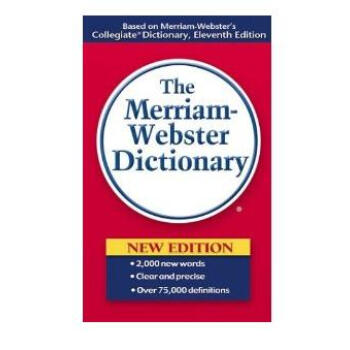 The Merriam-Webster English Dictionary