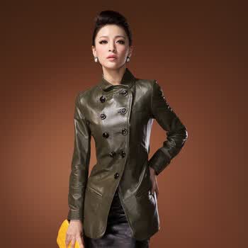 <em>憨厚皇后</em>2014新款春装海宁<em>女士皮衣</em>绵羊皮真