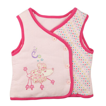 贝恩宝 2013冬款<em>宝宝夹棉马甲</em>纯棉婴儿马甲 2