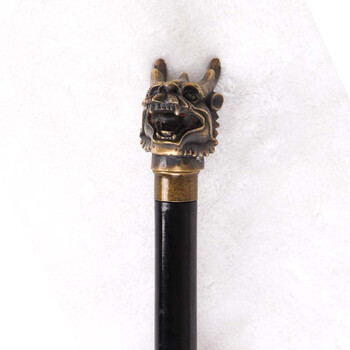 蒲公英十二生肖兽首伞强拒水一甩干高档礼品紫色/黑色/酒红色三色可选广告伞 龙首 黑色