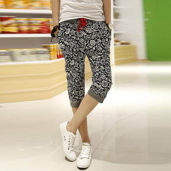 YWL <em>夏季</em>新款 韩版修身七分裤休闲<em>短裤</em>7分裤