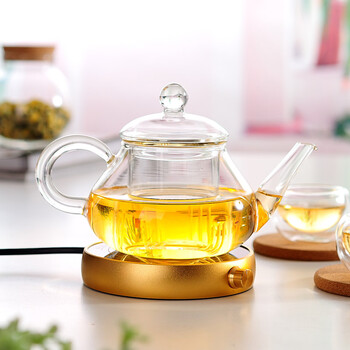 
                                                                                左茗右器 保温底座 加热杯垫 电热恒温茶器 暖杯器 玻璃茶壶茶杯子办公室家用茶座 水杯恒温垫茶具配件 低功率版(40-55-70℃)三挡调节                