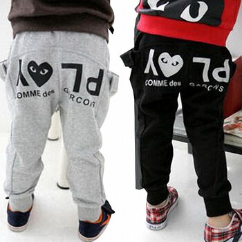 嘉乐宝杰斯卡童装韩版男童长裤 纯棉<em>儿童</em>休闲