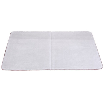 素雅特（SUYATE）地垫 防滑吸水除尘玄关垫 50*80cm 1013-003 咖白花朵