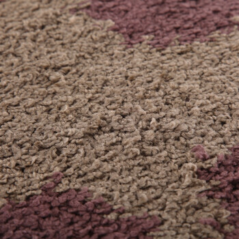 素雅特（SUYATE）地垫 防滑吸水除尘玄关垫 50*80cm 1013-003 咖白花朵