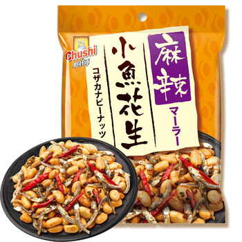 厨师小鱼花生 麻辣 100g*4包