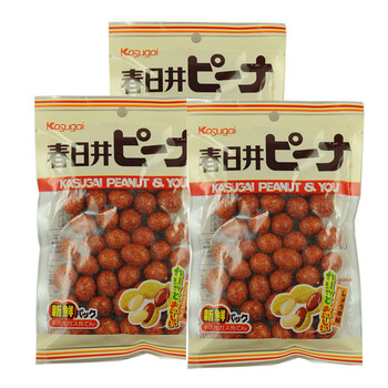 日本原装进口食品 春日井 春日井花生 90g*3包 #3056
