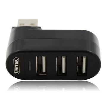 优越者Y-2031 笔记本/超级本专用USB3口旋转HUB（180度旋转）