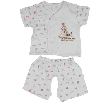 童泰 婴幼儿 半袖和服套装 5202 粉红 59码