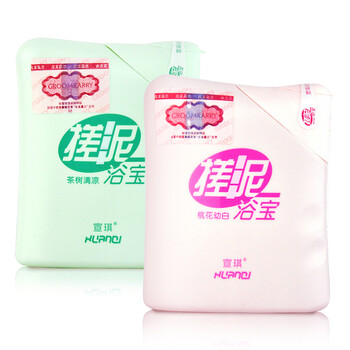 宣琪搓泥浴宝桃花幼白200ml＋茶树清凉200ml