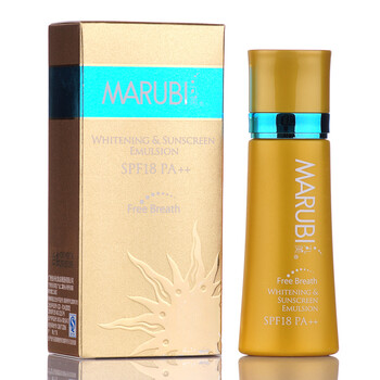 丸美MARUBI金沙海蓝嫩白防晒乳SPF18 45ml