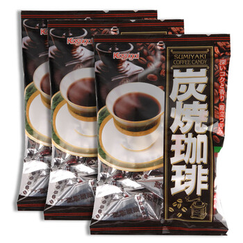 春日井碳烧咖啡糖92g*3袋
