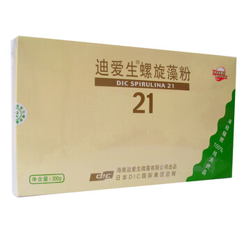 迪爱生螺旋藻粉300g 未经辐射 100纯天然螺旋藻粉 国际品牌 卓越品质