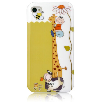 沃尤尼（VOUNI）iPhone 炫彩背壳（金色童年）保护背壳 适用于iPhone4/4s
