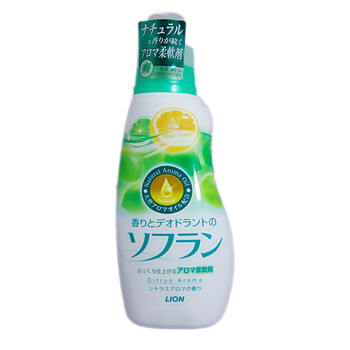 狮王SOFURAN香氛精油柔软剂(清爽柑橘)720ml