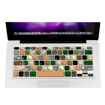 SkinAT MacBook苹果笔记本 iMac 键盘贴膜 保护贴 键盘膜 贴纸 色板 Pro 15 (Retina)
