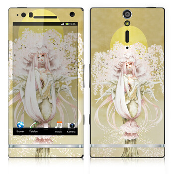 IdeaSkin 索尼 LT26i/Xperia S/Xperia Arc HD 皮肤 樱花“日” 外壳保护套皮贴膜 BDGC061888