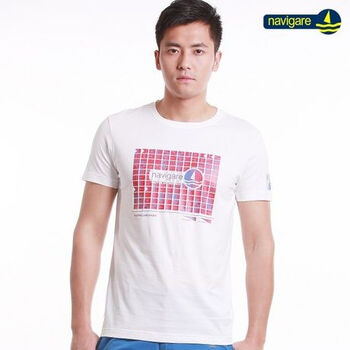 纳维凯尔/navigare 纯棉圆领T恤 A1255003 020/漂白 XL/52