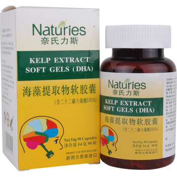 奈氏力斯海藻提取物软胶囊 0.6g/粒×90粒