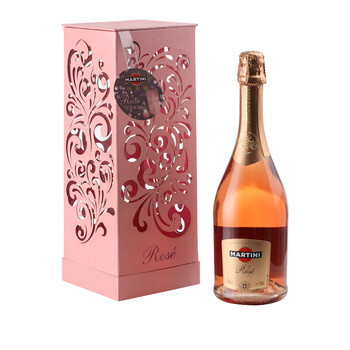 马天尼Rose粉红起泡葡萄酒烛光礼盒 750ml