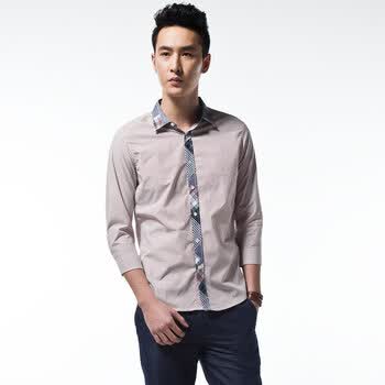 PEACEBIRD太平鸟衬衫83111216032C2 红色 XXXL