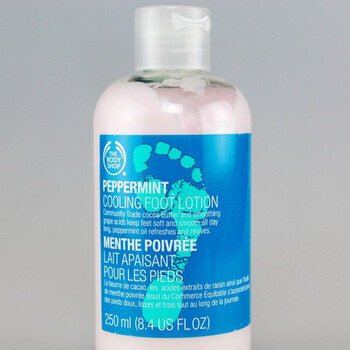 The Body Shop TBS美体小铺 薄荷润足乳液250ml 补水保湿缓解疲劳