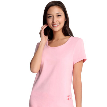 Jockey居可衣 女式全棉家居上衣 JJ25042510 153粉色 L