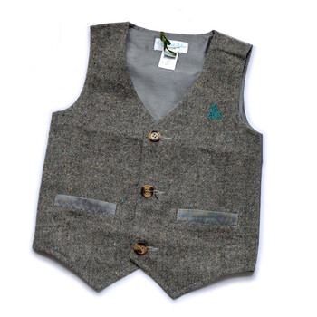 RBB右岸<em>宝宝 英伦风</em>男童小<em>马甲</em>RA104001 咖