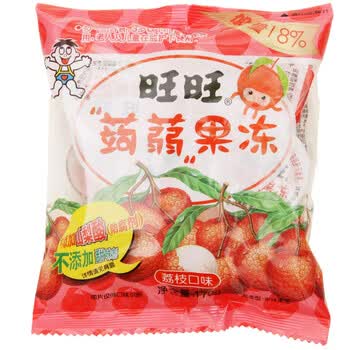 旺旺蒟蒻果冻(荔枝)170g(加量18%)*4