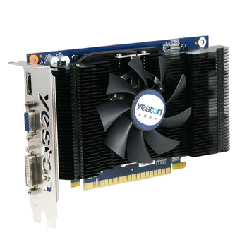 盈通(YESTON)GTX550Ti-TC1536GD5 T1极速版 900MHZ/4100MHZ 768M/192bit DDR5 PCI-E显卡