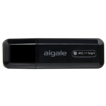 海联达（Aigale）Ai-U200 N300极风迷你无线网卡（黑色）