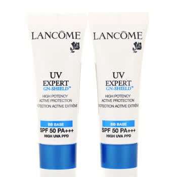 Lancome兰蔻全新柔皙遮瑕隔离乳BB霜2支*10ml超值组合体验装 SPF50+/PA+++
