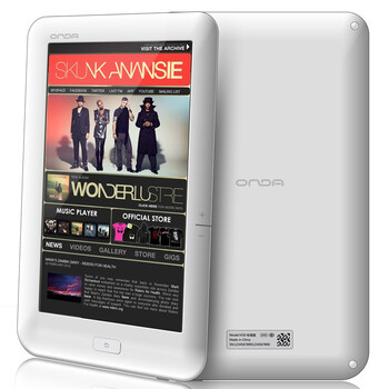 昂达（onda） Vi50标准版 7英寸 平板电脑 8G 白色