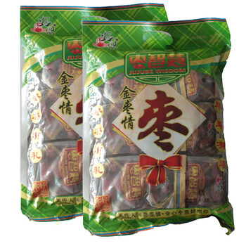 枣智慧一级金枣情618g袋装x2
