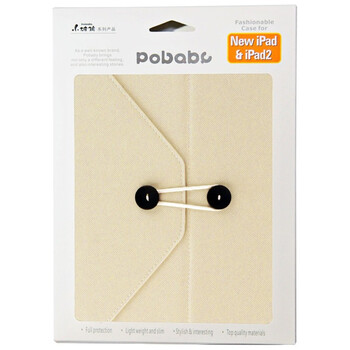小破孩（POBABY）New ipad/ipad2 商务信封袋 《白》适用New ipad/ipad2