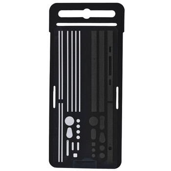 优胜仕（USAMS）苹果iPhone4s 双色边贴 手机保护贴（黑色边贴+白色小细边）适用于苹果iPhone4s